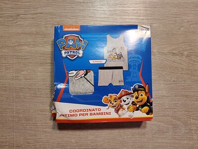 Paw patrol! Трикотажний набір білизни: майка для хлопчика, боксери для хлопчика 122/128! Лот 229