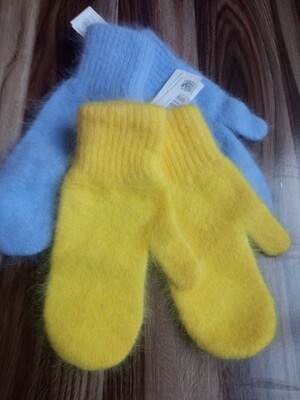 Варежки рукавицы ангора на выбор