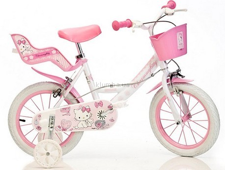 Детский велосипед Dino Bikes Charmmy Kitty, 16 дюймов