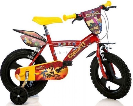 Детский велосипед Dino Bikes Gormiti, 14 дюймов