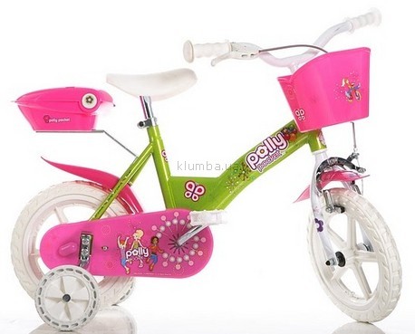 Детский велосипед Dino Bikes Polly Pocket, 12 дюймов