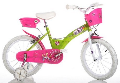 Детский велосипед Dino Bikes Polly Pocket, 16 дюймов