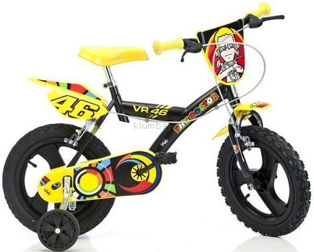 Детский велосипед Dino Bikes 163GLN-VR46, 14 дюймов