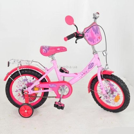 Детский велосипед Profi Trike P1256F-B Бабочка, 12 дюймов